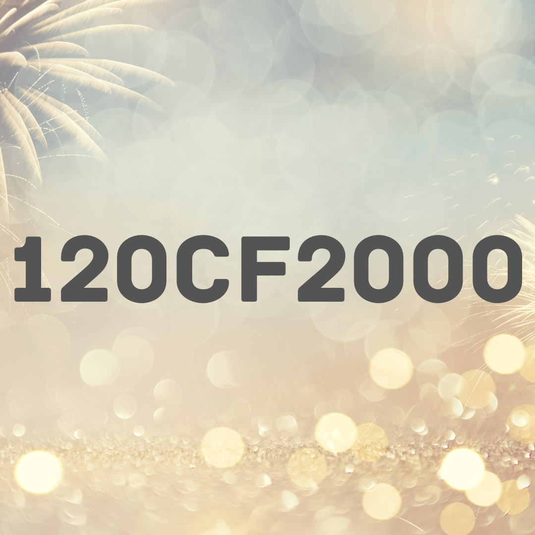 120 Shot Silver Spinner Tail at Two Sides + Brocade w/ White Strobe in the Middle